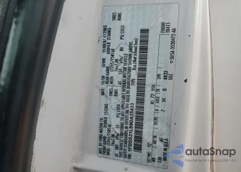 2009 Ford Econoline E350 Super Duty Wagon from USA, damaged, VIN 1FBSS31L69DA15433